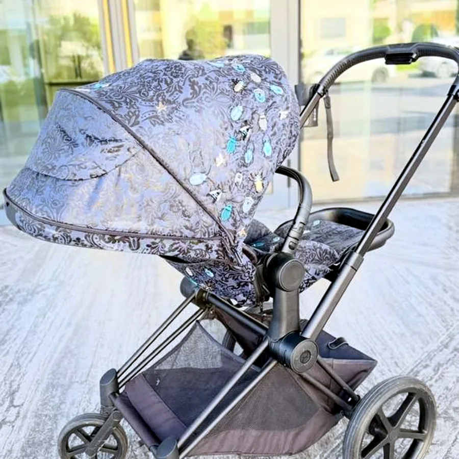Коляска Cybex прогулочная, тёмно-синяя