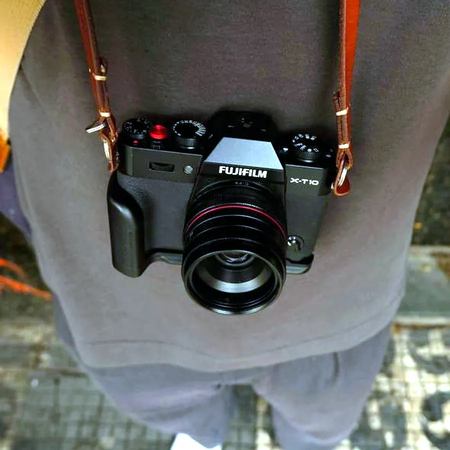 Фотоаппарат Fujifilm X-T10 с объективом 35 мм