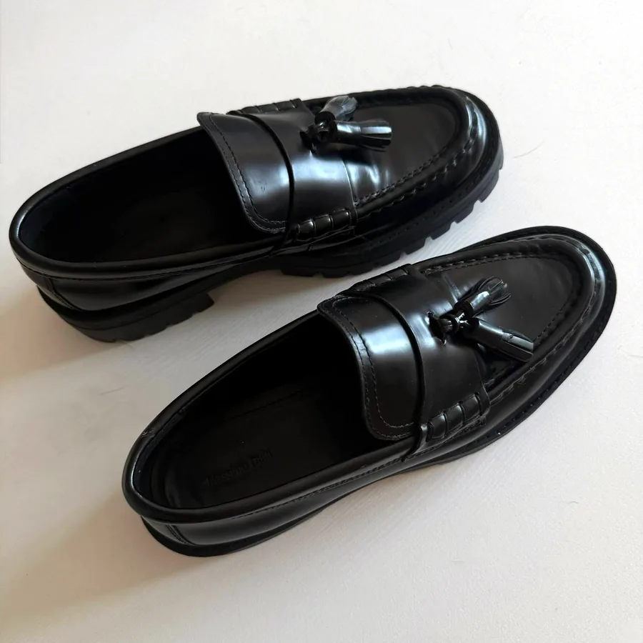 Лоферы Massimo Dutti, размер 40-41, кожа