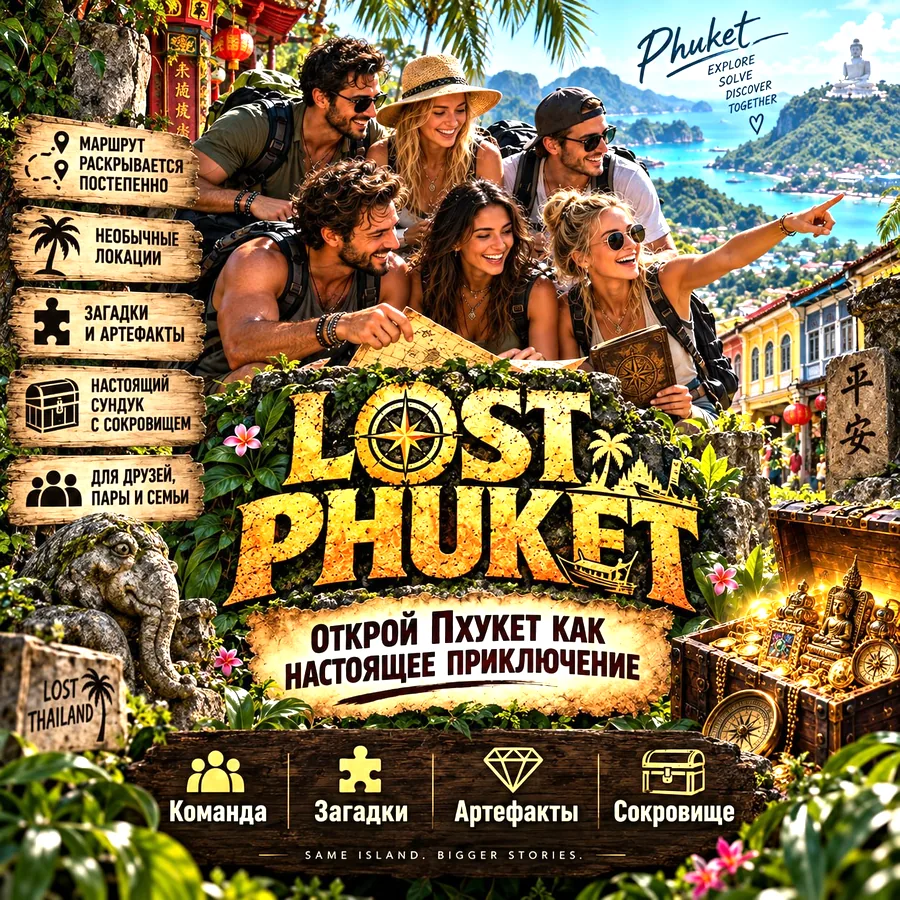 Lost Phuket — квест по острову
