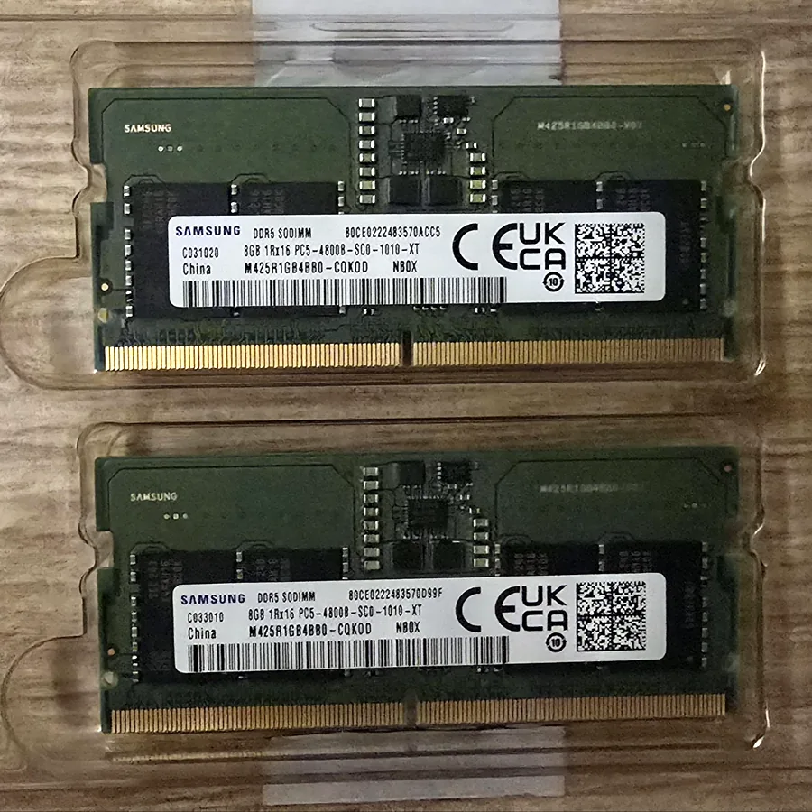 Оперативная память Samsung DDR5 SODIMM 16GB