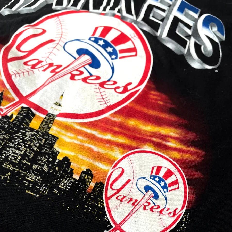 Винтажная футболка New York Yankees 2004, размер 2XL