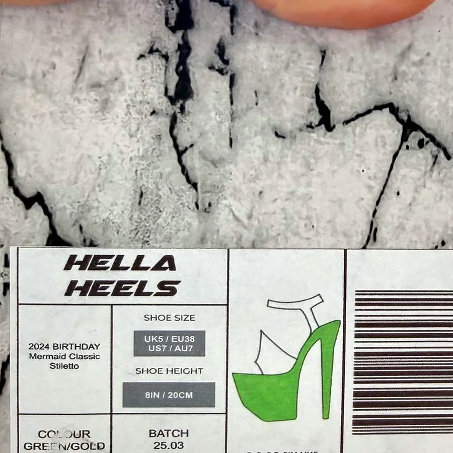 Туфли для экзота Hella, размер 38