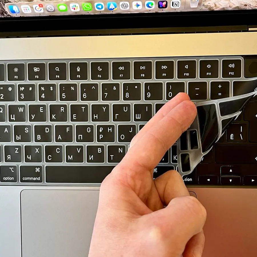Русские кейкапы для MacBook