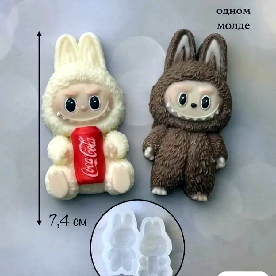 Силиконовый молд Лабубу