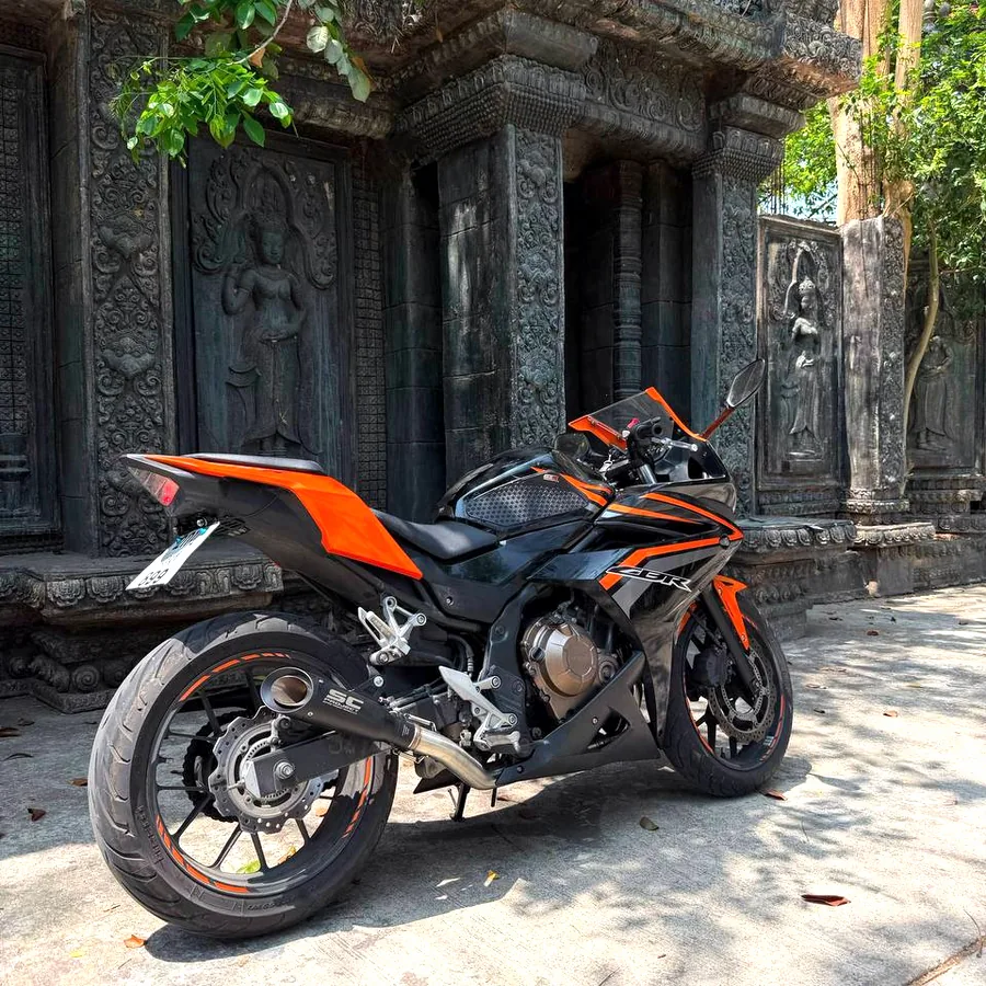 Honda CBR 500, 2016, пробег 33 000 км