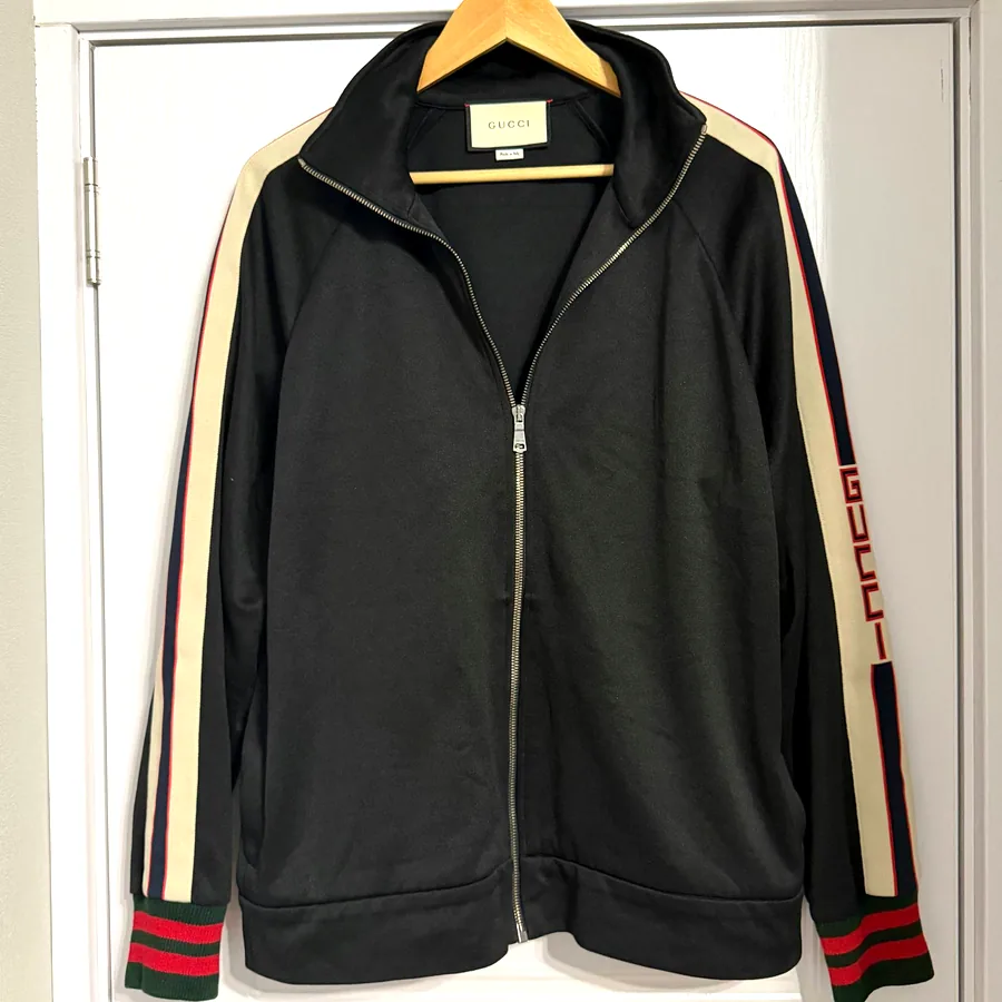 Gucci Technical Jersey Track Jacket, размер L