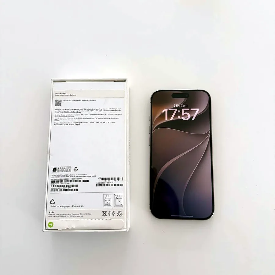 iPhone 16 Pro, 512 GB, турецкая версия