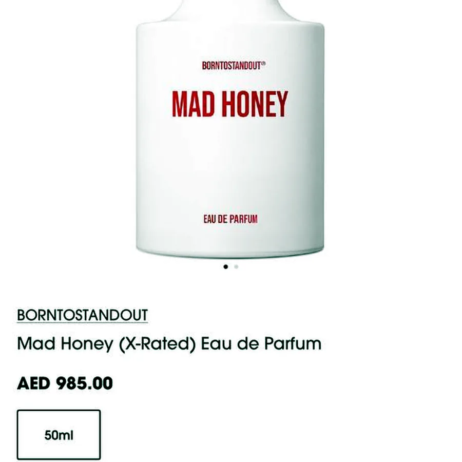 BORNTOSTANDOUT Mad Honey, 50 мл