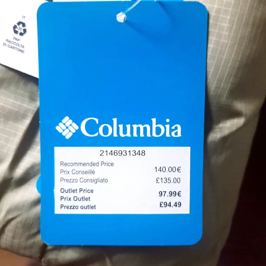 Куртка Columbia, размер S, новая