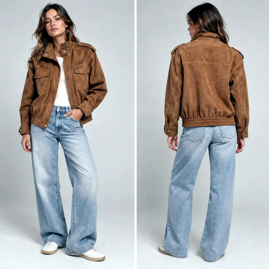 Женская куртка карамельного цвета, S/M/L