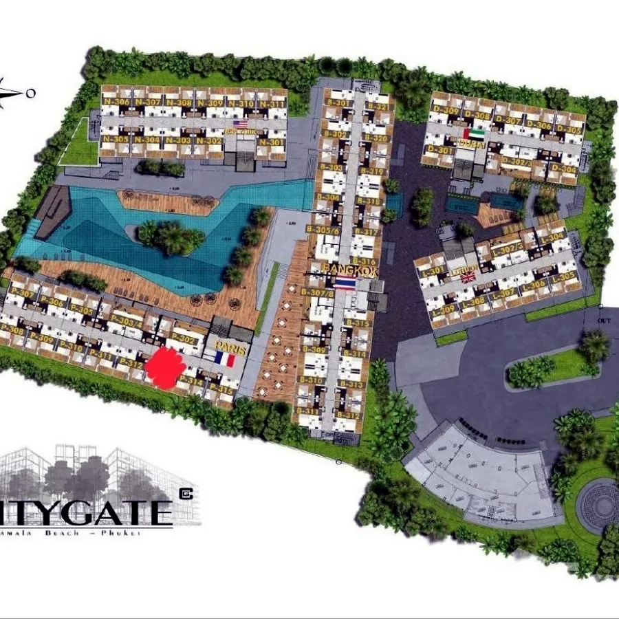 Citygate Kamala, корпус Paris