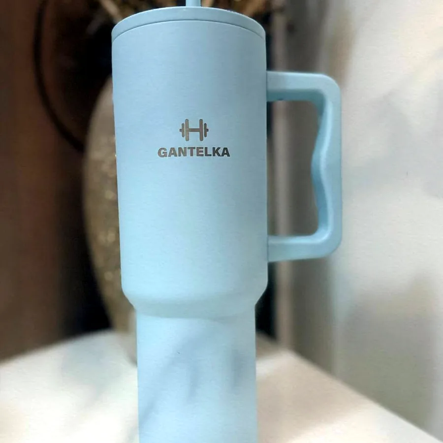 Термокружка спортивная Gantelka