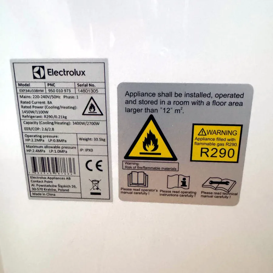 Мобильный кондиционер Electrolux EXP34U338HW