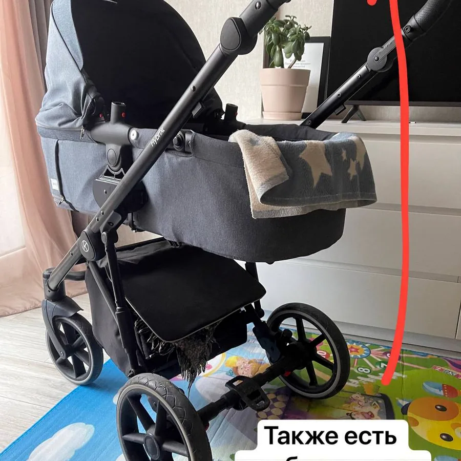 Коляска Kunnert 2в1, люлька и прогулочная