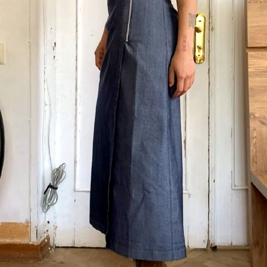 Юбка джинсовая винтаж, японский бренд, S/M