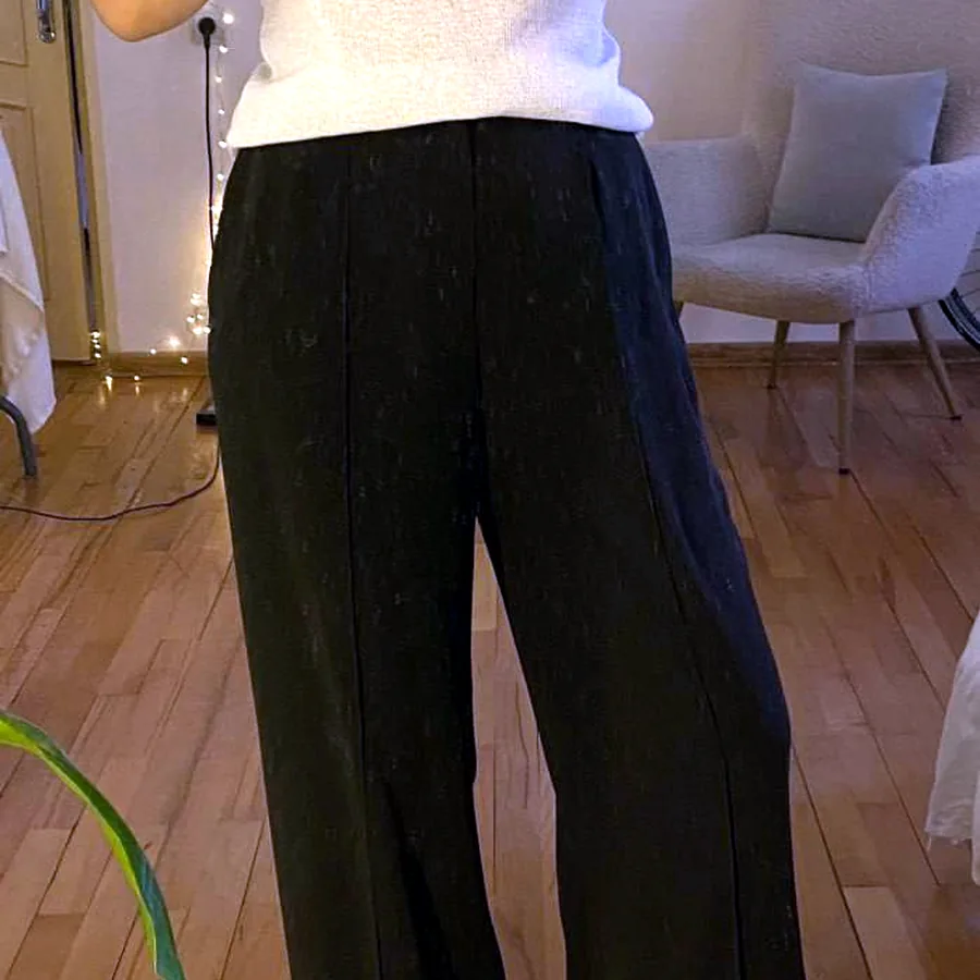 Брюки Uniqlo, размер S-M, шоколадный цвет