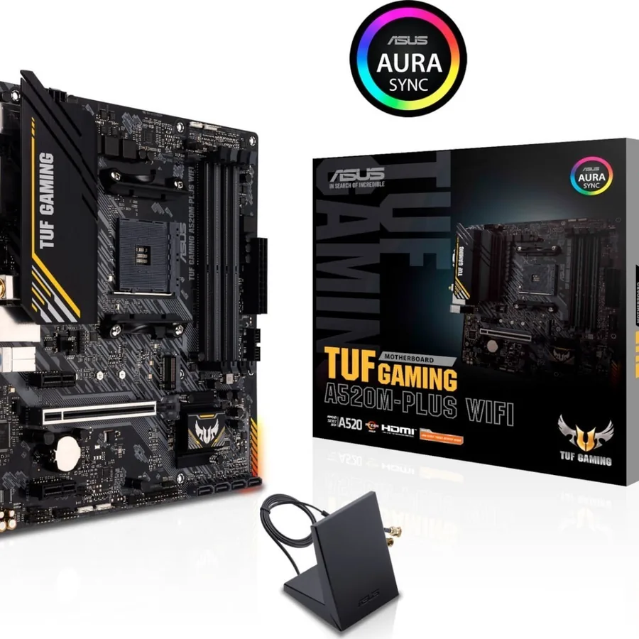 Материнская плата Asus TUF Gaming A520M-Plus WiFi
