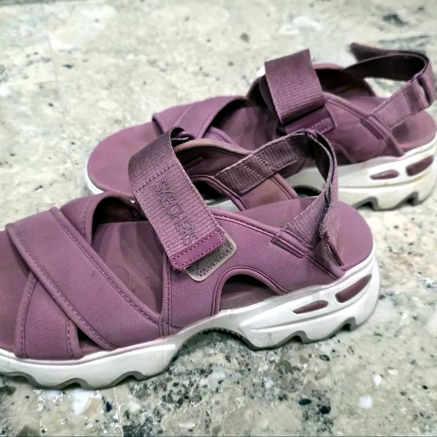 Сандалии Skechers, размер 39, пыльно-розовые
