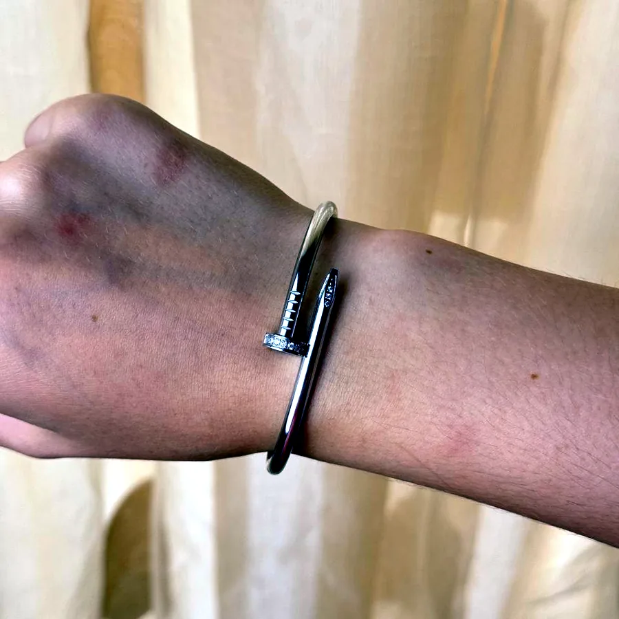 Браслет Cartier Гвоздь, белое золото