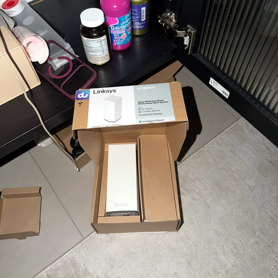 Маршрутизатор Linksys, новый