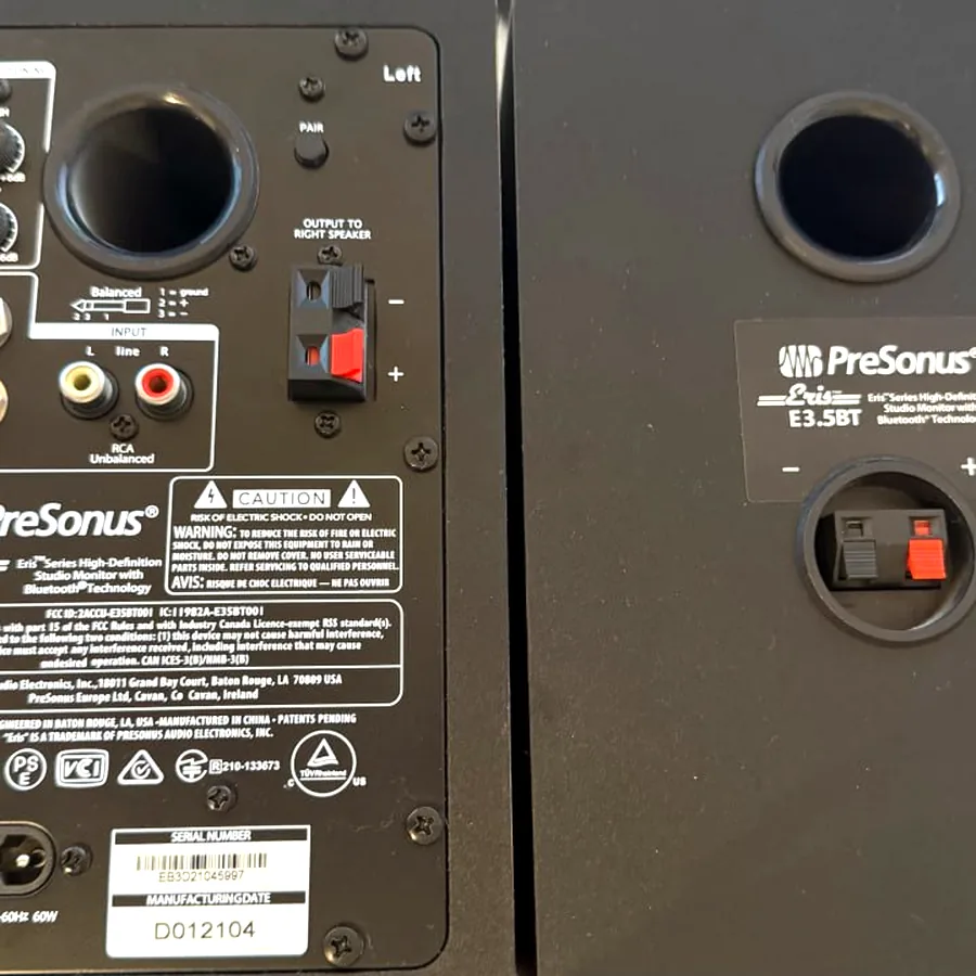 PreSonus Eris E3.5 BT, студийная акустика 50W
