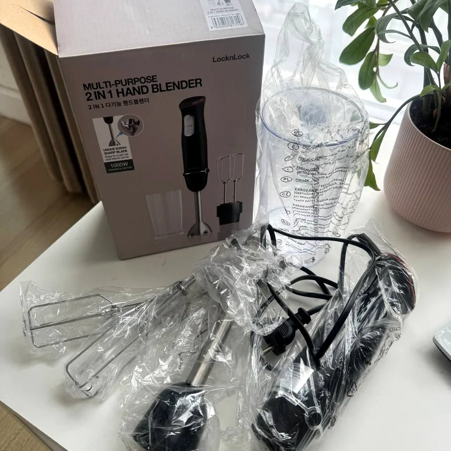 Блендер ручной LocknLock Multi-purpose 2 in 1