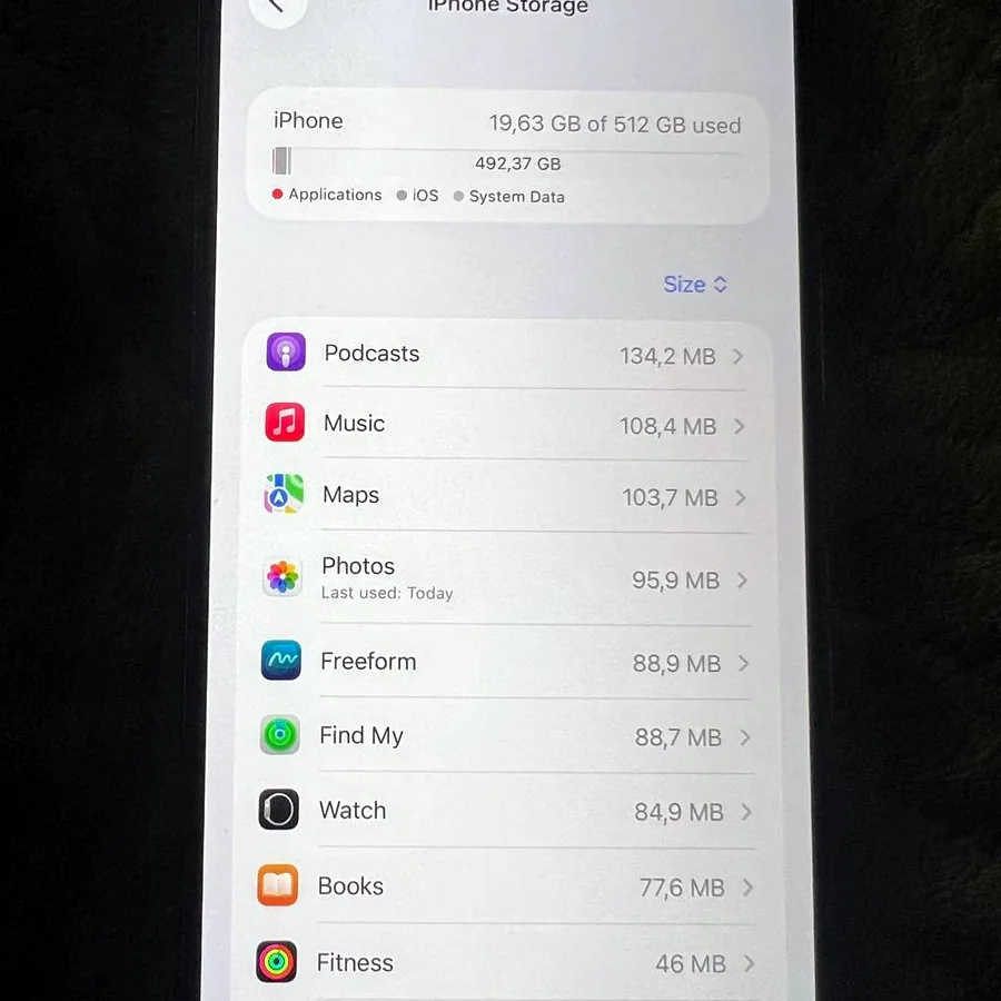 iPhone 14 Pro Max 512GB, 82%, Black