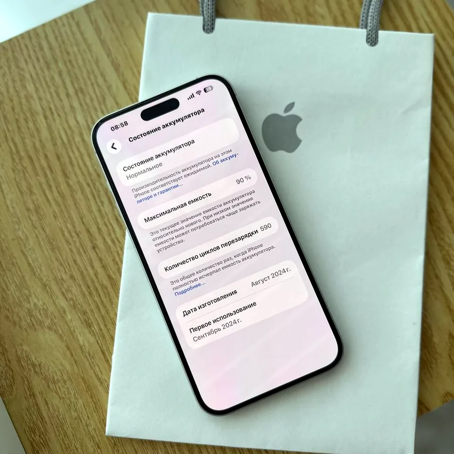 iPhone 16 Plus 256 GB, состояние идеальное