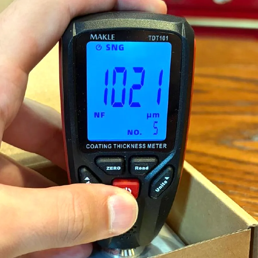 Толщиномер лакокрасочного покрытия MAKLE TDT101