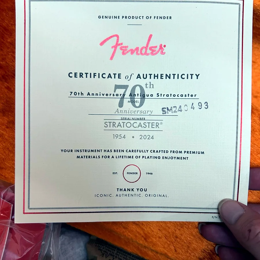 Гитара Fender Stratocaster MIM Vintera II 70th Anniversary