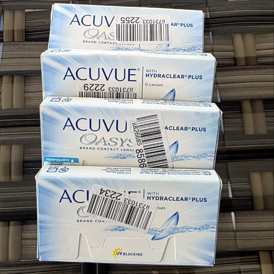 Контактные линзы Acuvue Oasys