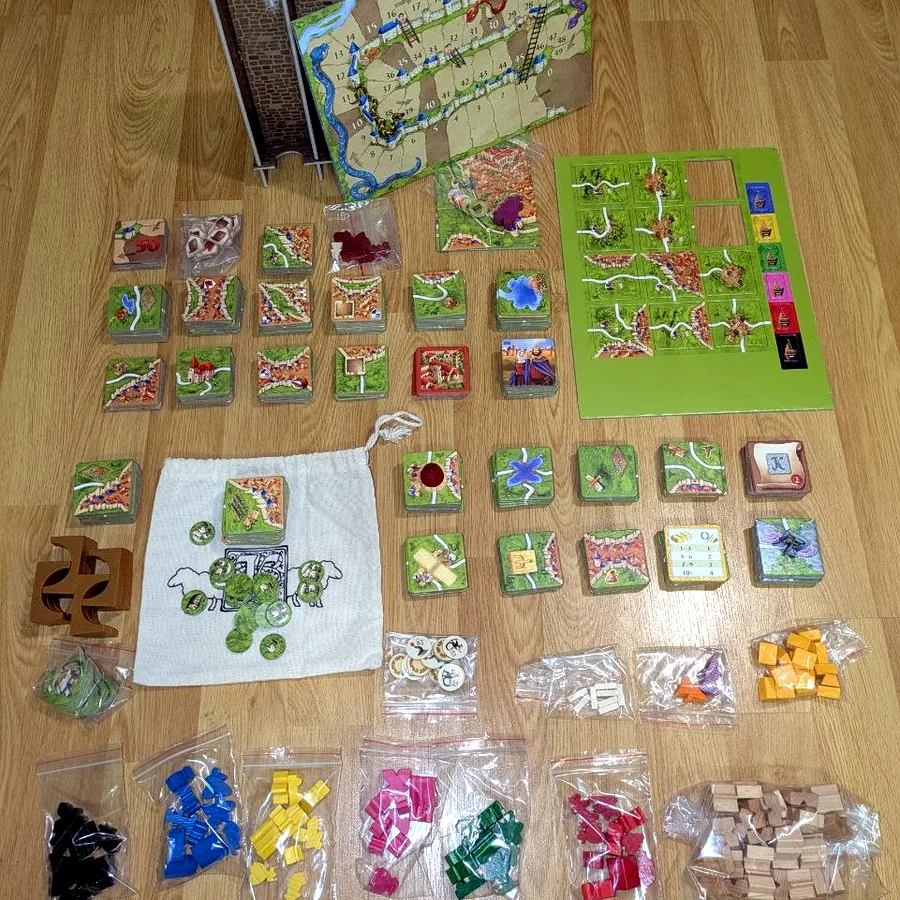 Настольная игра Каркассон, идеальное состояние