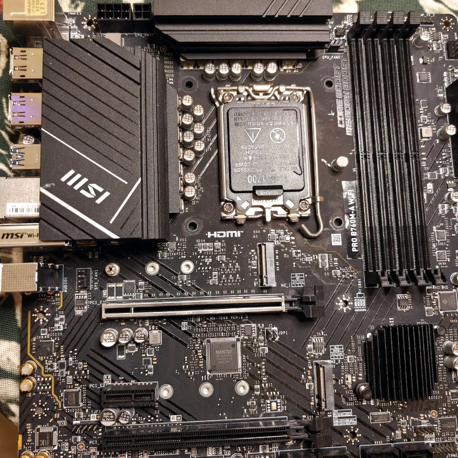 Материнская плата MSI PRO B760M-A WIFI