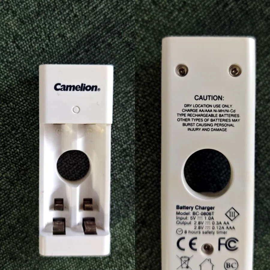 Зарядка для батареек Camelion