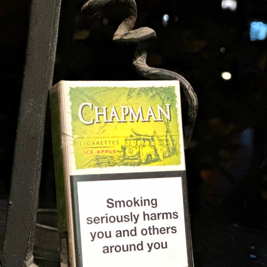 Сигареты Chapman яблоко, 30 пачек