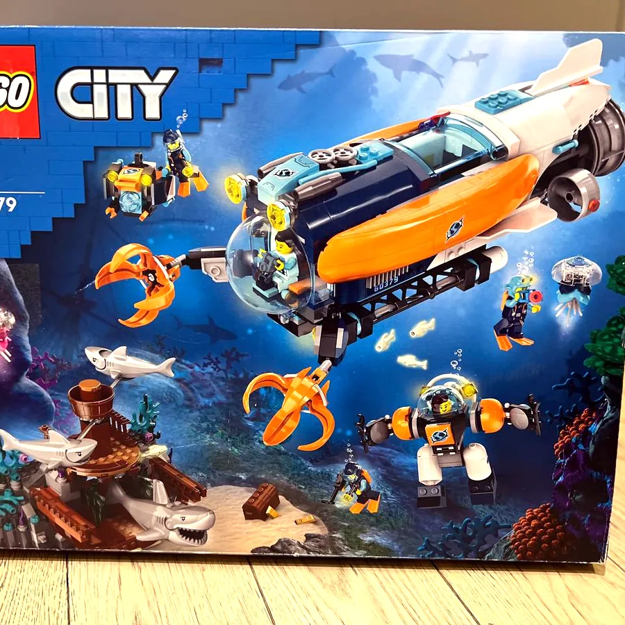 Набор Lego City 7+, собран один раз
