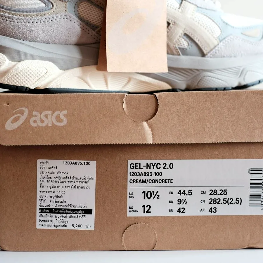 Кроссовки ASICS GEL-NYC 2.0, размер 44.5 EU