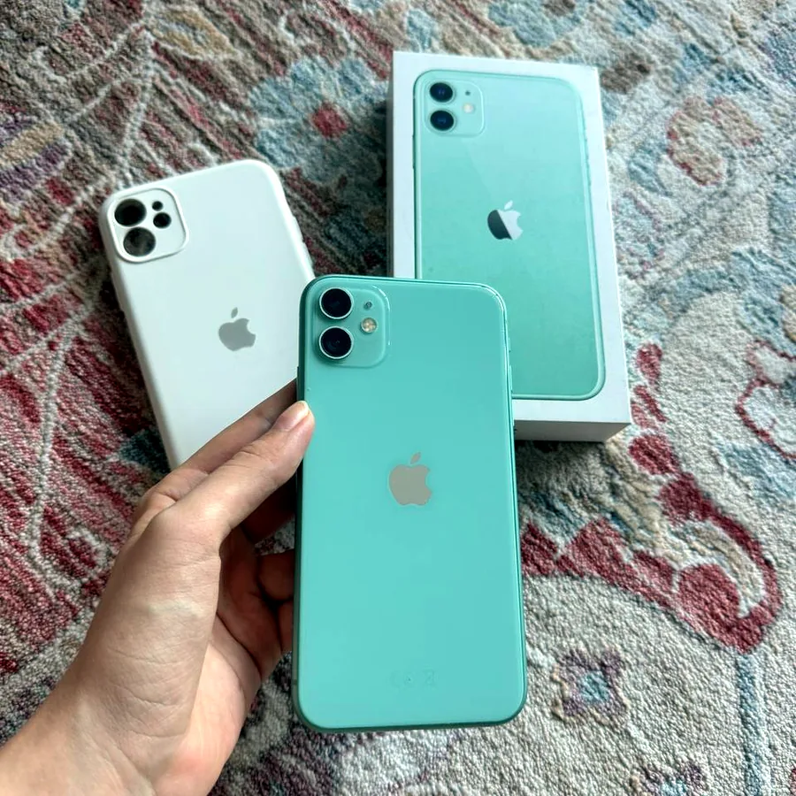iPhone 11 256 GB Green, отличное состояние