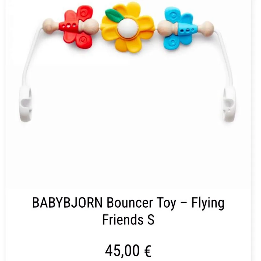 Шезлонг BabyBjörn, 100% хлопок