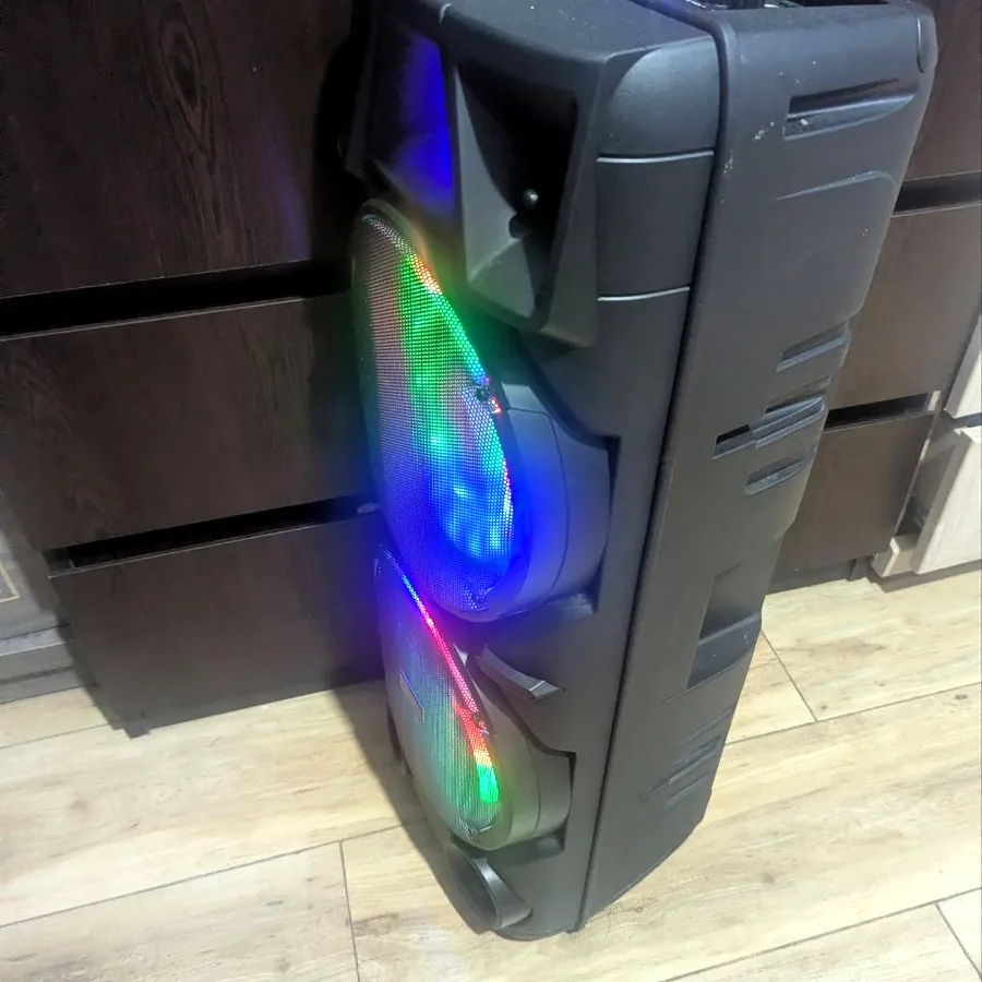 Портативная колонка Boli ZQS8810 с подсветкой
