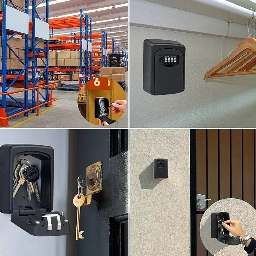 Английский бокс для ключей, металлический