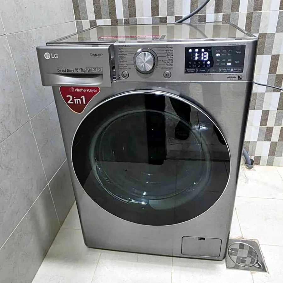 Стиральная машина LG с сушкой, 10+7 кг