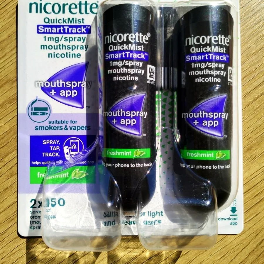 Никотиновый спрей Nicorette, 300 доз