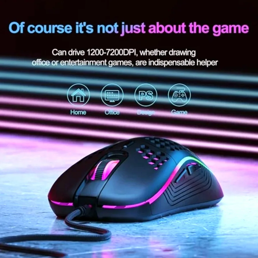 Игровая мышь с RGB-подсветкой