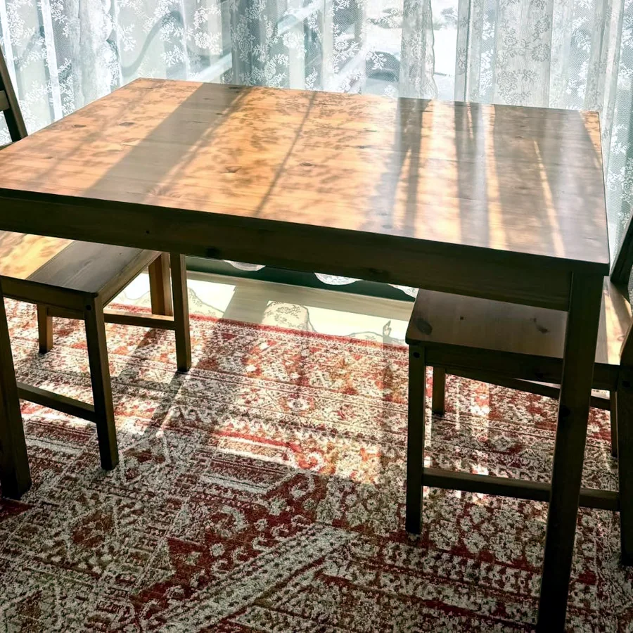 Стол обеденный IKEA со стульями