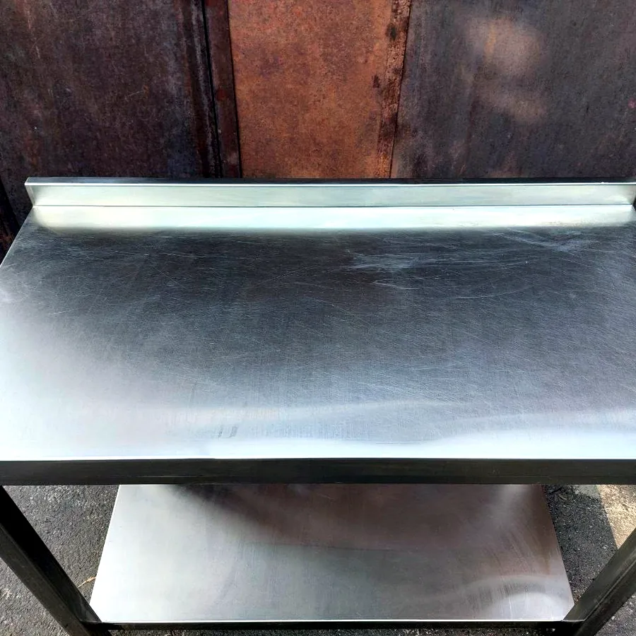 Стол из нержавейки, 100x48x90 см