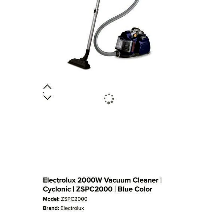 Пылесос Electrolux ZSPC2000, 2200 Вт