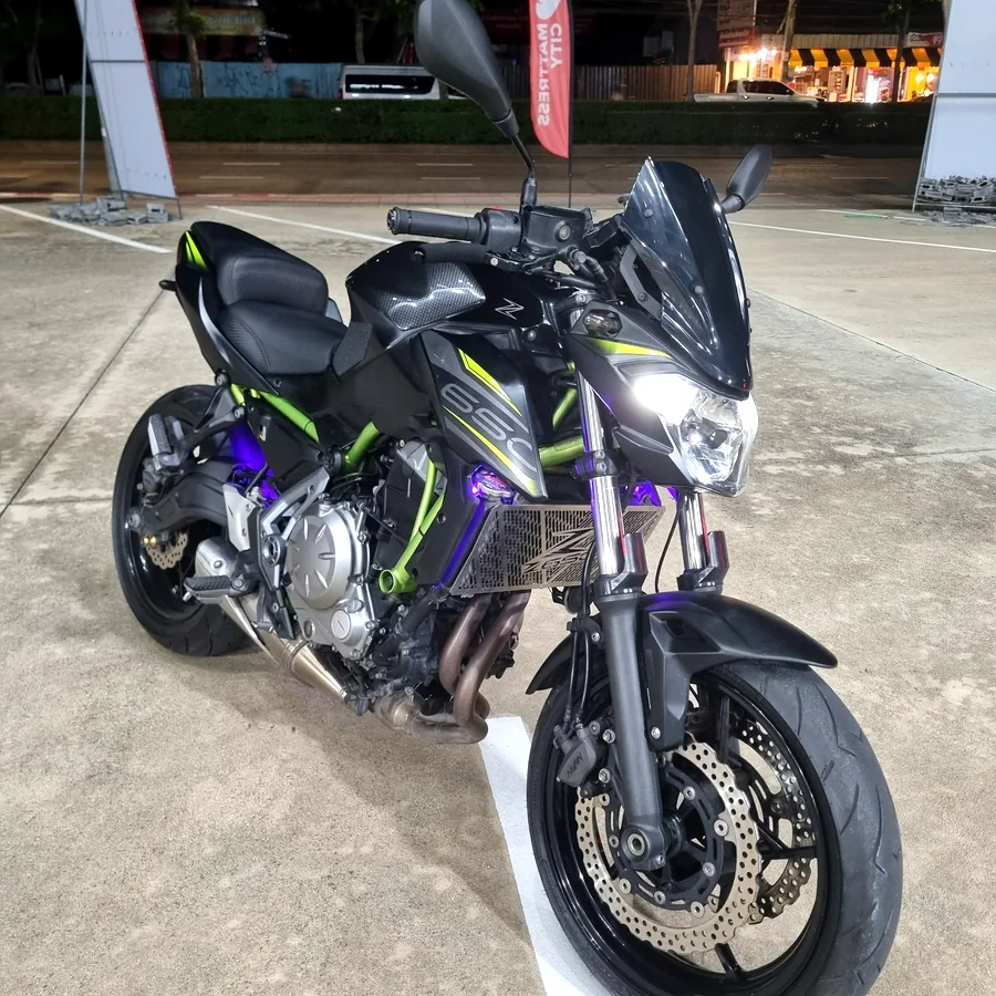 Kawasaki Z650 2019, пробег 19 000 км