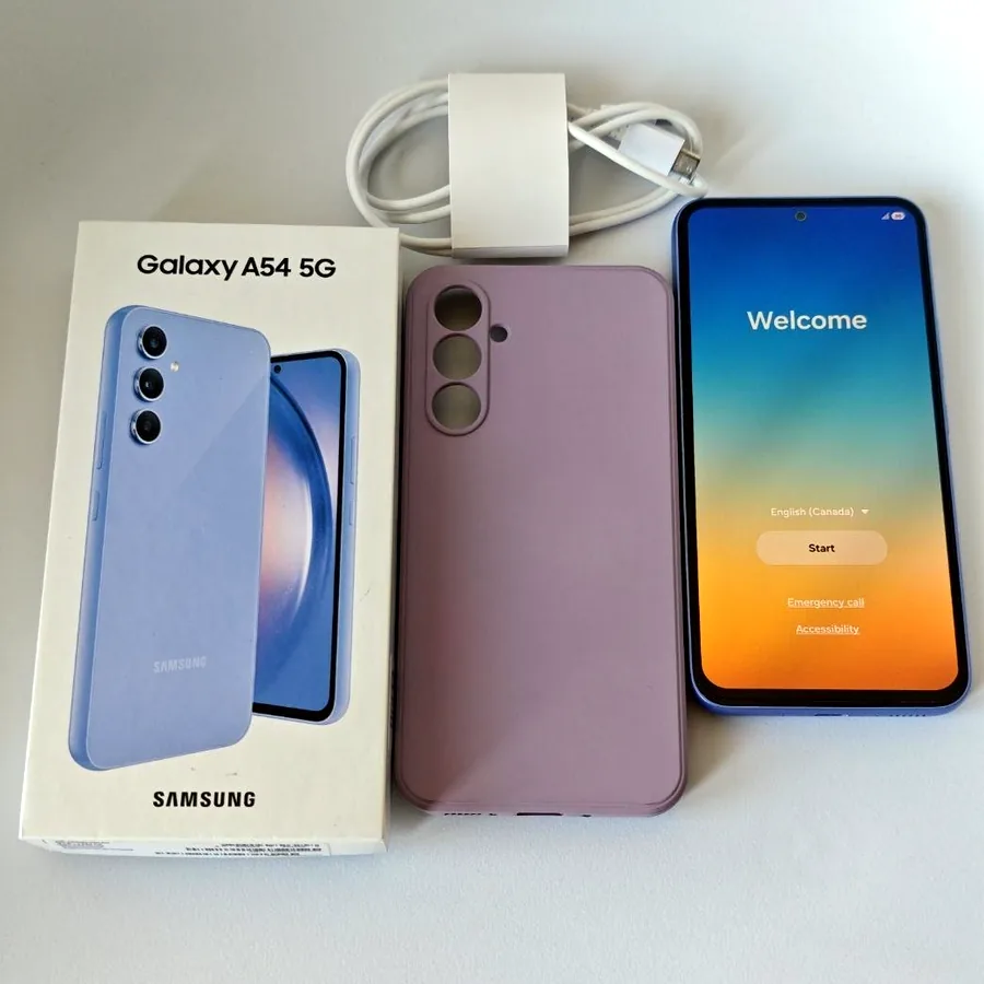 Samsung Galaxy A54, 256 ГБ, идеальное состояние